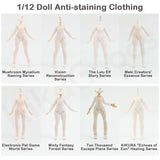 BJD/MJD Action Figure Anti-staining Clothing