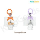 Flocked Milk Candy Dog Charm
