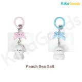 Flocked Milk Candy Dog Charm