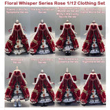 Floral Whisper Series Rose 1/12 Clothing Set