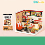 Rolife Super Creator DIY Miniature House - Happy Burger Shop