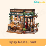 Rolife 3D DIY Wooden Miniature House - Tipsy Restaurant