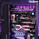 ROKR Parallel World Marble Run Miniature Assembly - The Future City