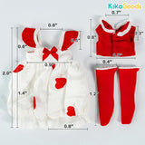 LuckyDoll Heart Princess Dress Series 1/6 Points BJD Clothing Set