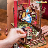 Rolife Book Nook Shelf Insert - Fall into Wonder