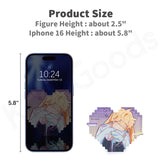 Alien Stage Rabbit Series Pixel Heart Acrylic Refrigerator Sticker Blind Box