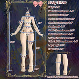 Mushroom Mycelium Naming Series 1/12 Action Figure BJD Blind Box