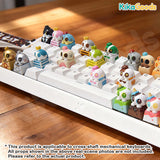 Fingertip Doshii Cat Mini Keycap Mini Blind Box