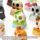 Fingertip Doshii Cat Mini Keycap Mini Blind Box