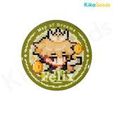 Link Click M.O.D Map of Dreams Series Mini Tinplate Badge Blind Box