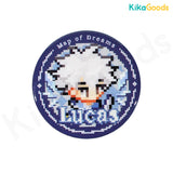 Link Click M.O.D Map of Dreams Series Mini Tinplate Badge Blind Box