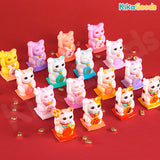 Lucky Cat Blessing Lot Pot Series Mini Blind Box
