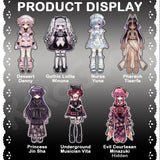 Heart Studio Villainesses' Tribunal: Execution Series 1/6 Action Figure BJD Blind Box【Shipped in May. ~ Jul. 2026】