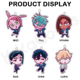 Alien Stage Anakt Arts High School Series SD Acrylic Keyring Blind Box