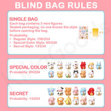 Mini Cute Bean Chinese Zodiac Wealth-Attracting Series Blind Bag