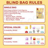 Mini Cute Bean Pencil Case Series Blind Bag