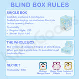 Stackable Cube Penguin Glow Series Blind Box