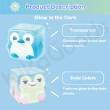 Stackable Cube Penguin Glow Series Blind Box