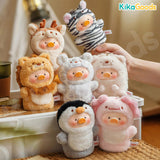 LuLu the Piggy Animal Party Series 2 Cutest Butler PVC Face Plush Key Cover Keychain Blind Box