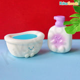Bath Collection Cute Beans Squishy Blind Box